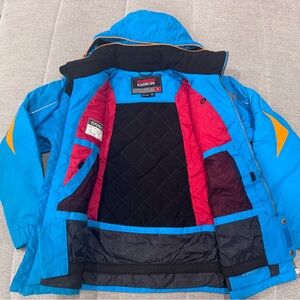 Boys Blue Insulated Ski Jacket